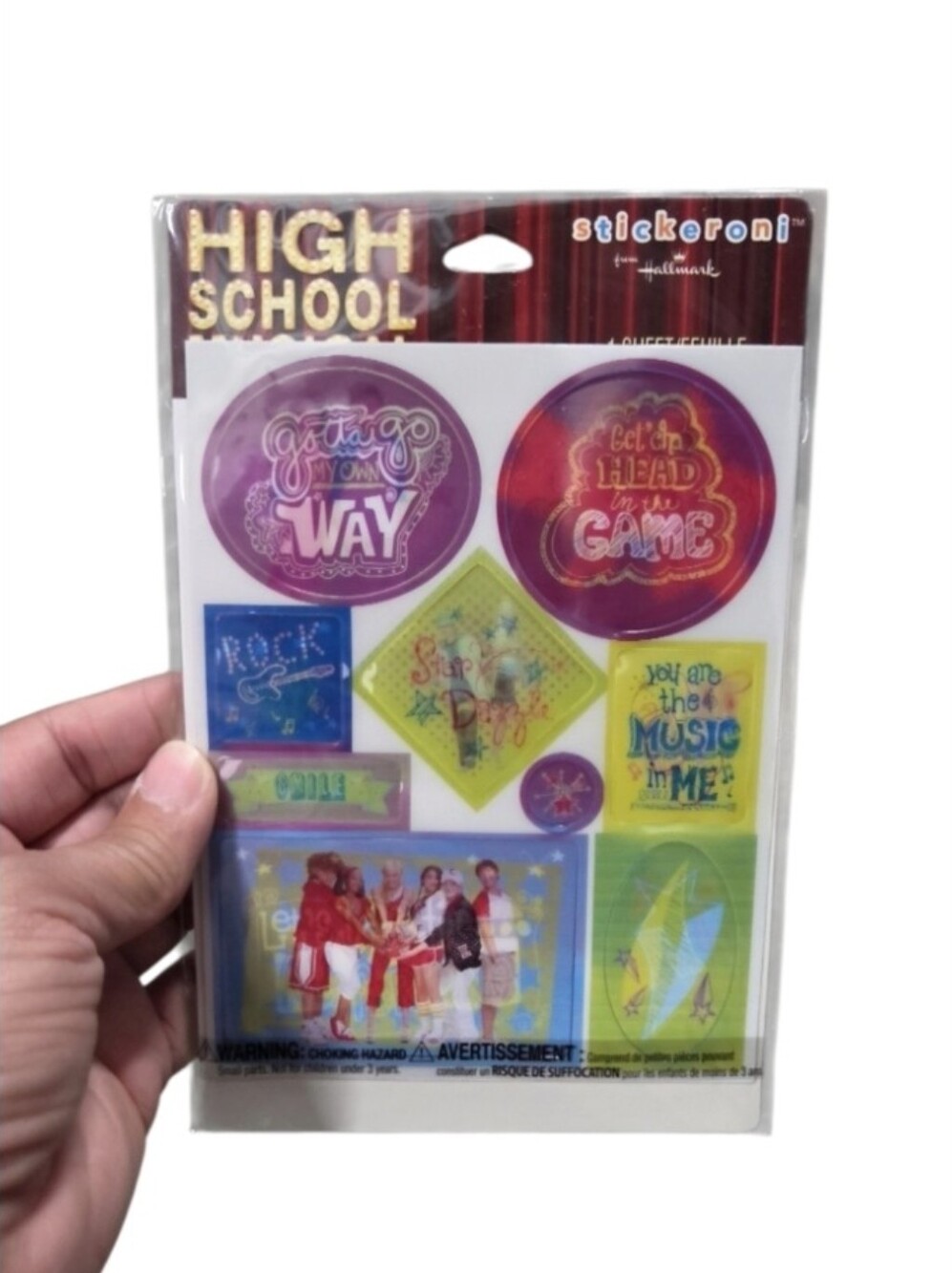 Hallmark Stickeroni High School Musical Sticker Pack